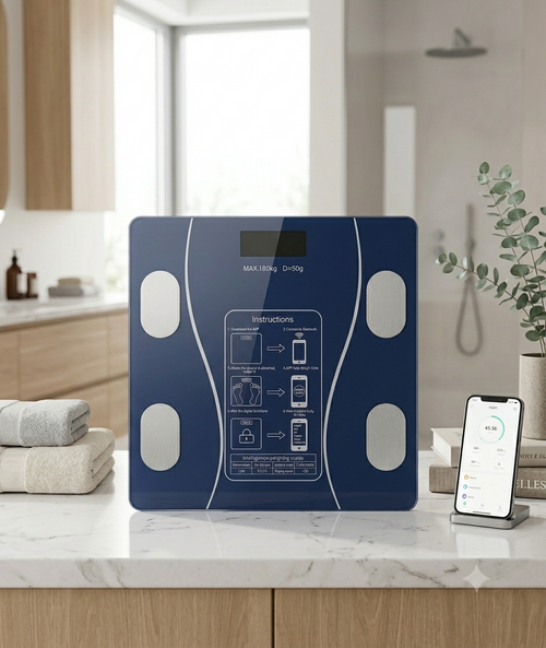 Balanza Digital Inteligente con Conectividad Bluetooth y Monitoreo Móvil