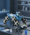 Perro Robot Giratorio, Efecto de Spray y Luces de 2.4 GHz