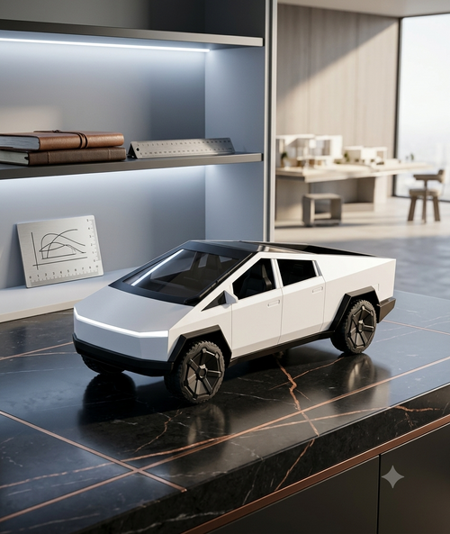 Auto a Control Remoto Tesla a Escala 1:14